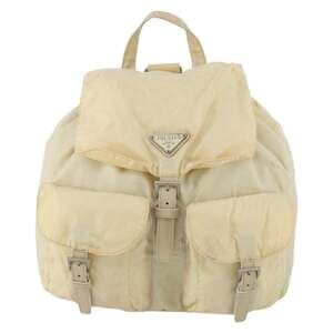 Prada Nylon Backpack White